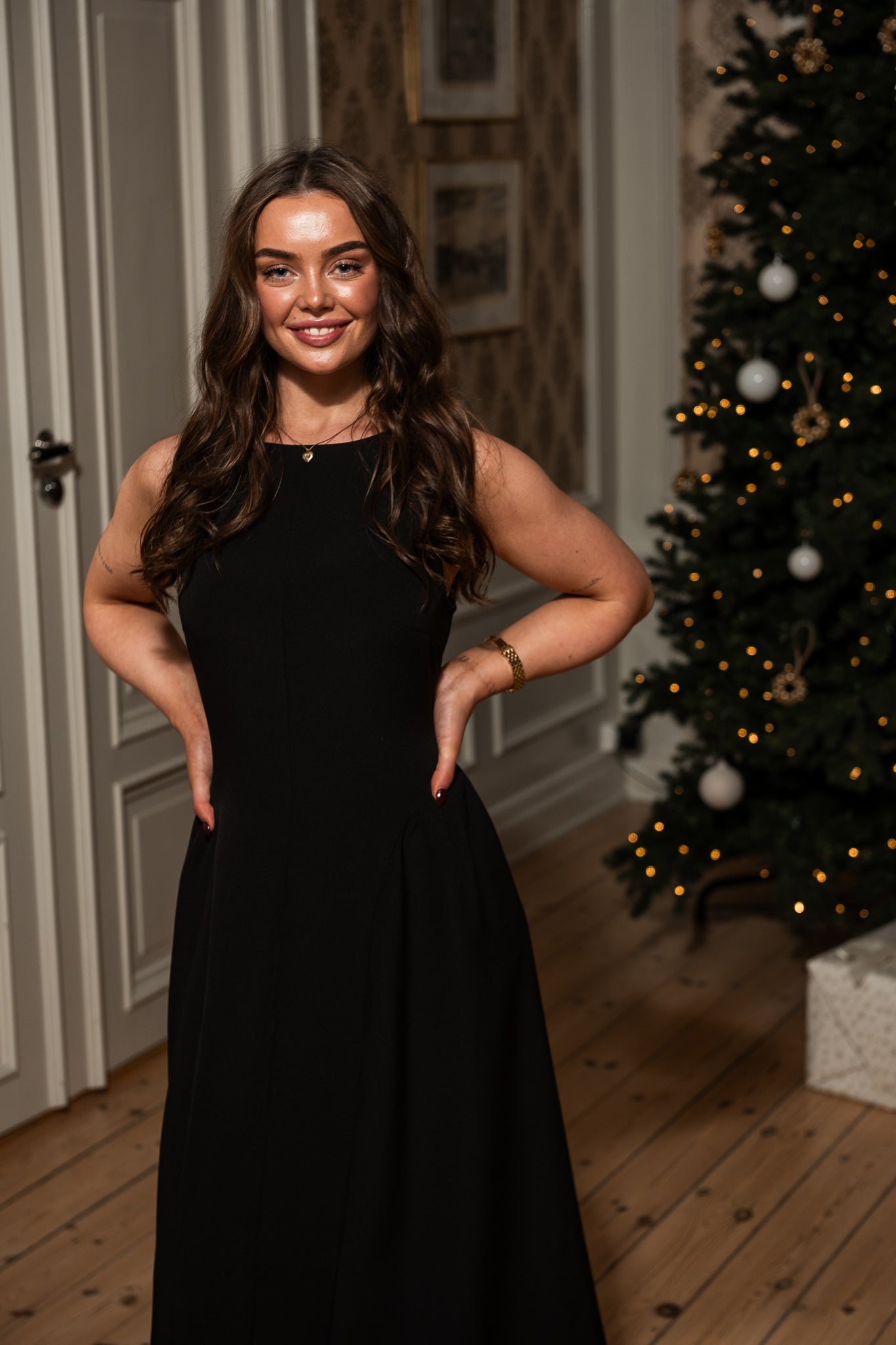 VMSALLY Long Dress - Black